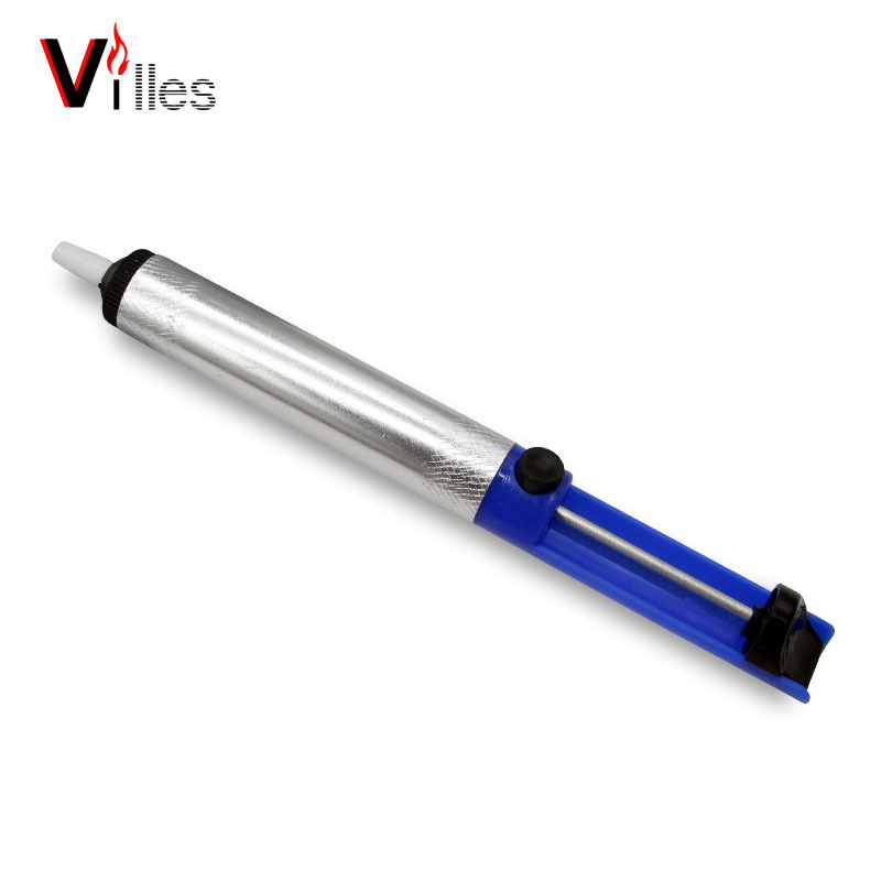 Strong Soldering Iron Pump Manual Small Suction Non-slip Suction Pump Except Tin Gun Clear Waste Tin Slag Suction Rod Sniffer