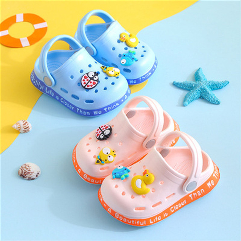 Wholesale low price children high quality and light weight garden beach shoes