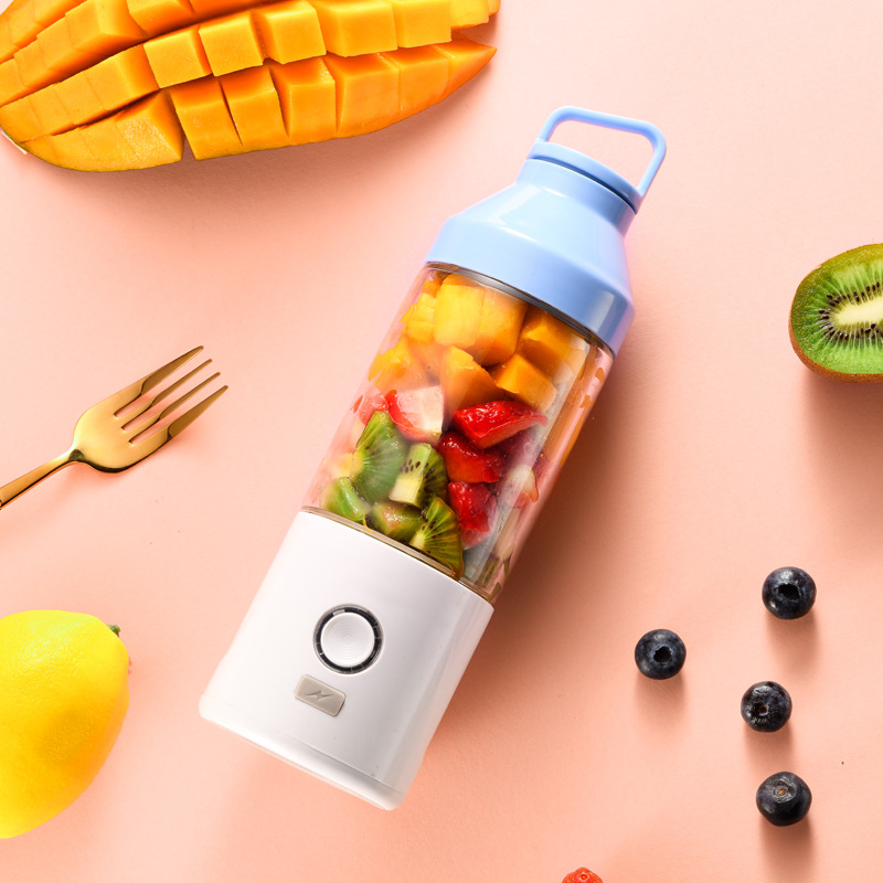 380ML One-click Portable Usb Rechargeable Citrus Juicer Fruit Blender