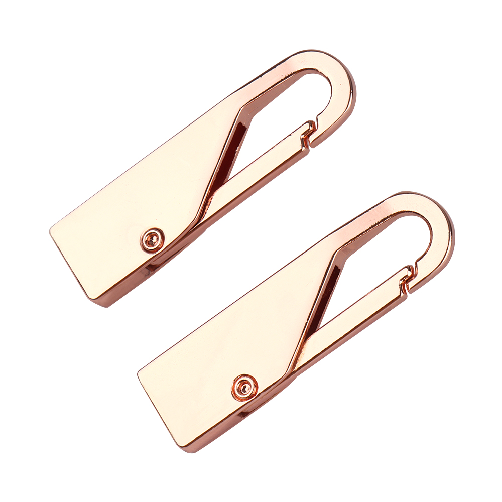 Custom LOGO Fashion Metal zipper Head repair kits lightning head puller for Zipper Slider
