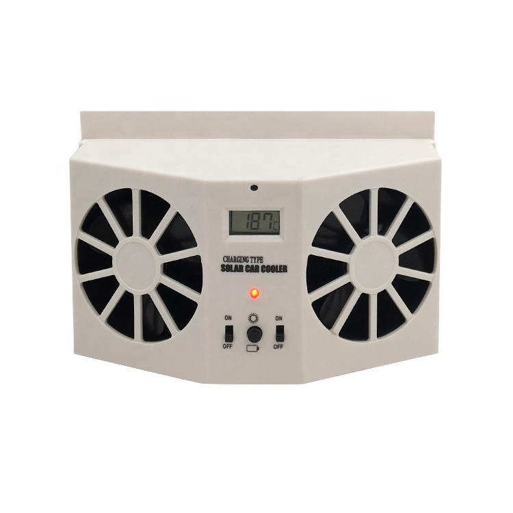 New solar portable exhaust for cars / solar powered ventilation fan