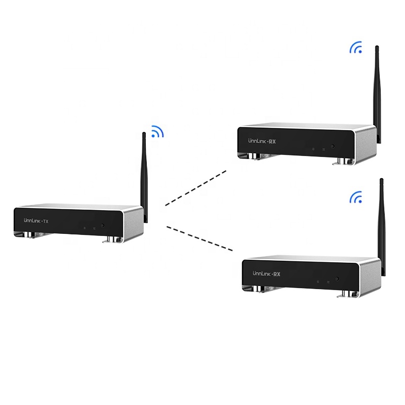 HDMI KVM беспроводной удлинитель 50 м 1080P аудио видео передатчик приемник ключ ИК Управление камерой ноутбук ПК к ТВ монитору