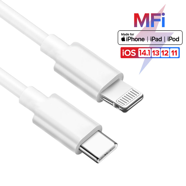 OEM MFI C94 кабель типа C для подсветки зарядный кабель 3 фута 6 футов для Apple iphone шнур USB C для подсветки 3A кабель для быстрой зарядки