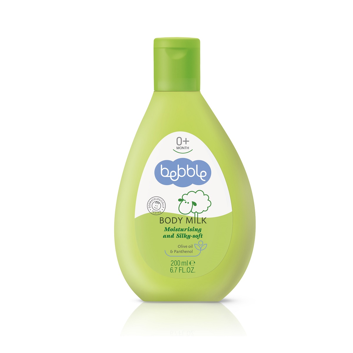 Baby Body Milk Bebble 0+ 200ml Milk Body Lotion