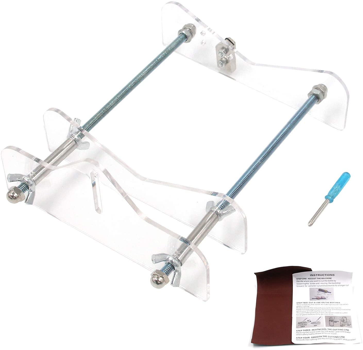 Professional DIY Wine Bottle Cutter Tool Glass Cutting Tool for Cutting Wine, Beer, Liquor, Whiske