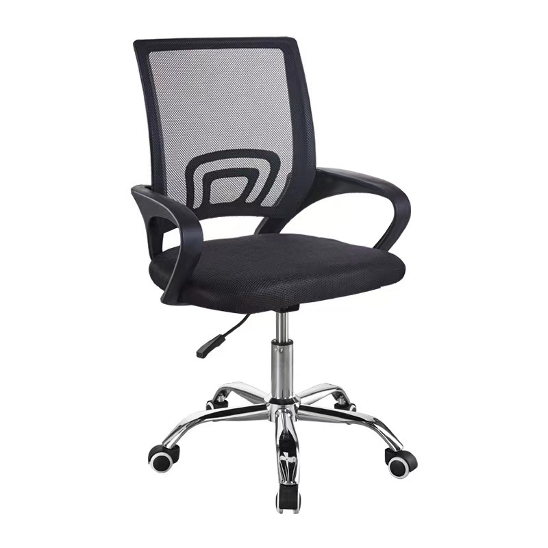 Factory Outlet Luxury Lumbar Back Support Office Chair Comfortable Sponge Seat And Mesh Back Cushion Task Chair Adjustable Chair