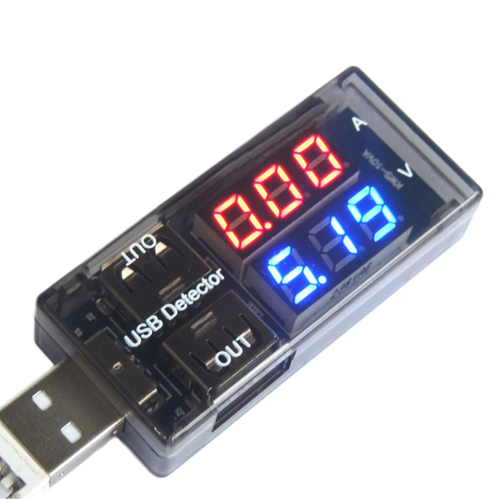 USB-измеритель напряжения и тока для зарядного устройства, полезный тестер для мобильных батарей, детектор мощности