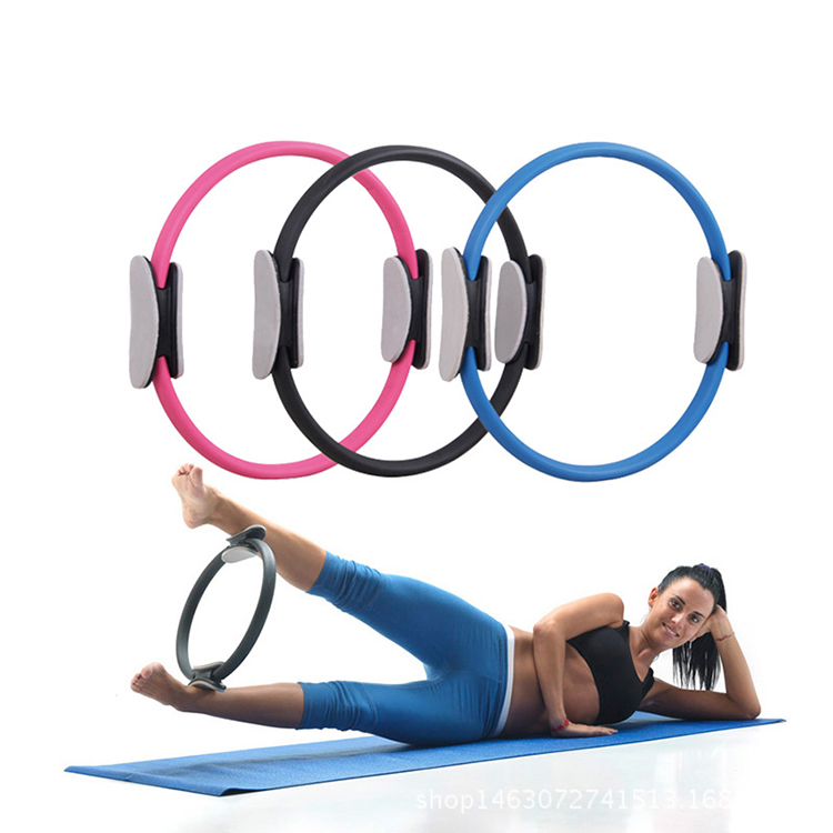 wholesale customize color yoga pilates ring FPR Fiber Yoga Ring Workout Fitness Training