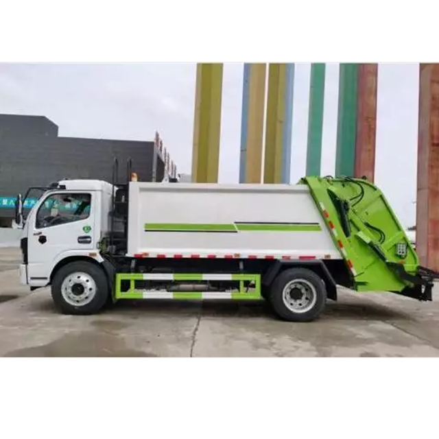 Китайские недорогие грузовики Dongfeng повышенной прочности 4x2 для уплотнения мусора, грузовики для сбора мусора по низкой цене