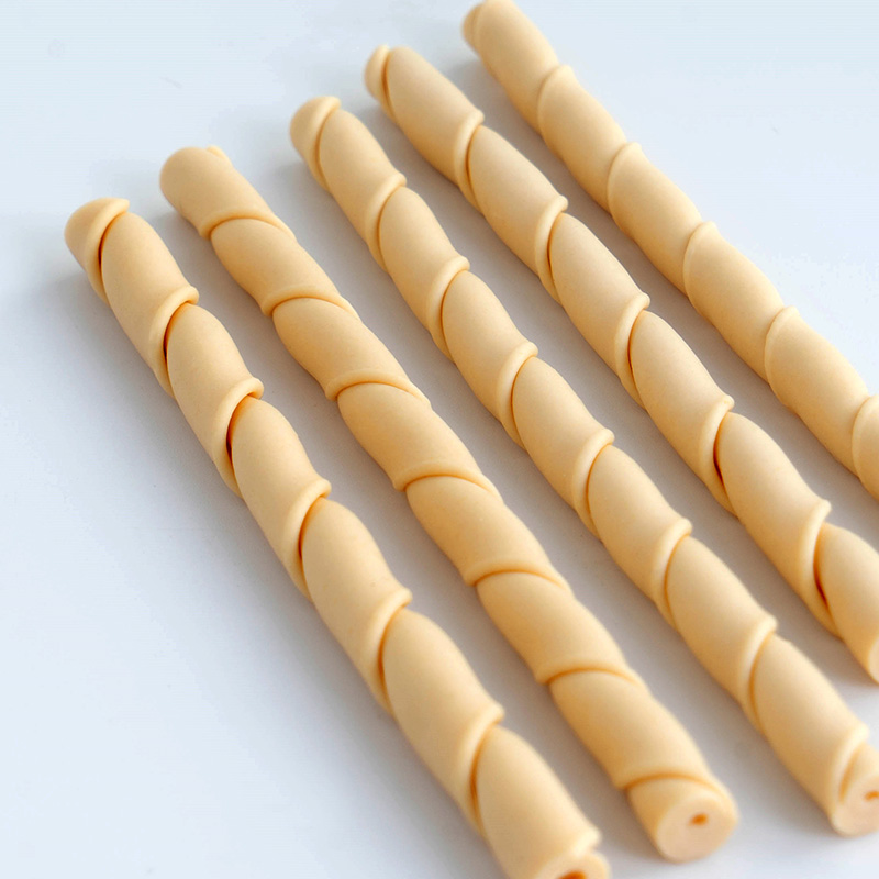 2021 Amazon best seller factory pet Safety Healthy 4" 5pk Rawhide Free Bones Dog Treats