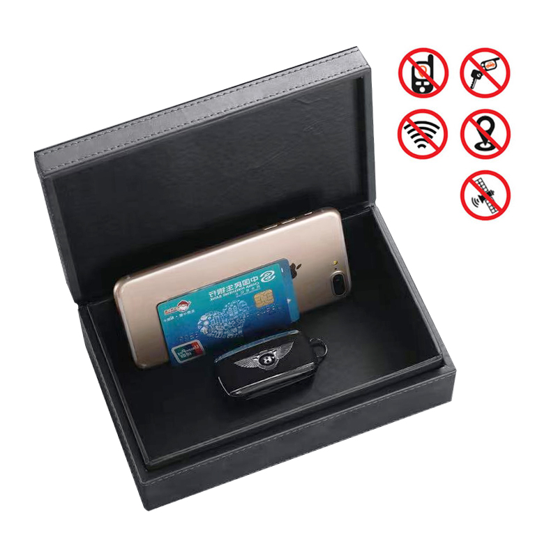 Новое поступление, прямоугольный RFID-телефон, Автомобильный ключ, блокировщик сигнала Faraday Box, противокражный Автомобильный ключ Faraday, блок сигналов с магнитами