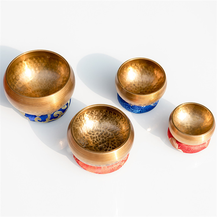 Hand Hammered Singingbowl Klangschalen Cheap Tibetian Metal Chakra Bowl Singing Bowl Nepal 7 Metal Set Of 7