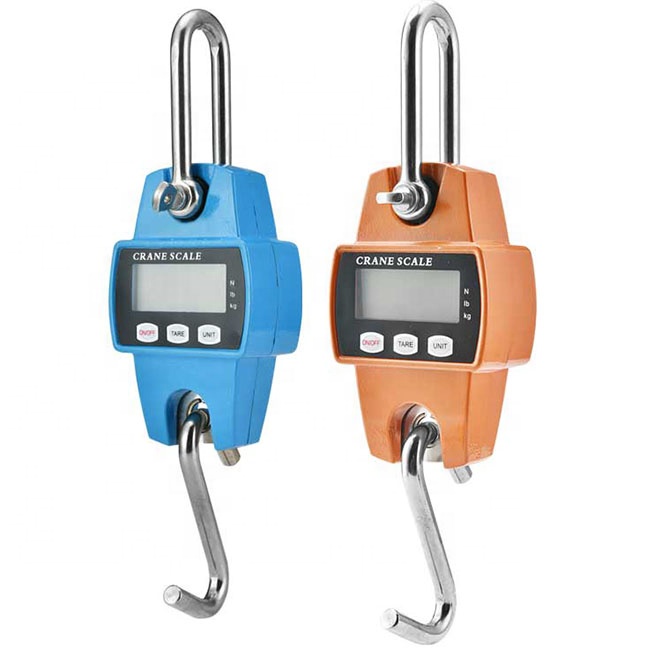 300kg High Quality Electronic Portable Scale, Digital Hanging Crane Scale Factory  Direct Sale