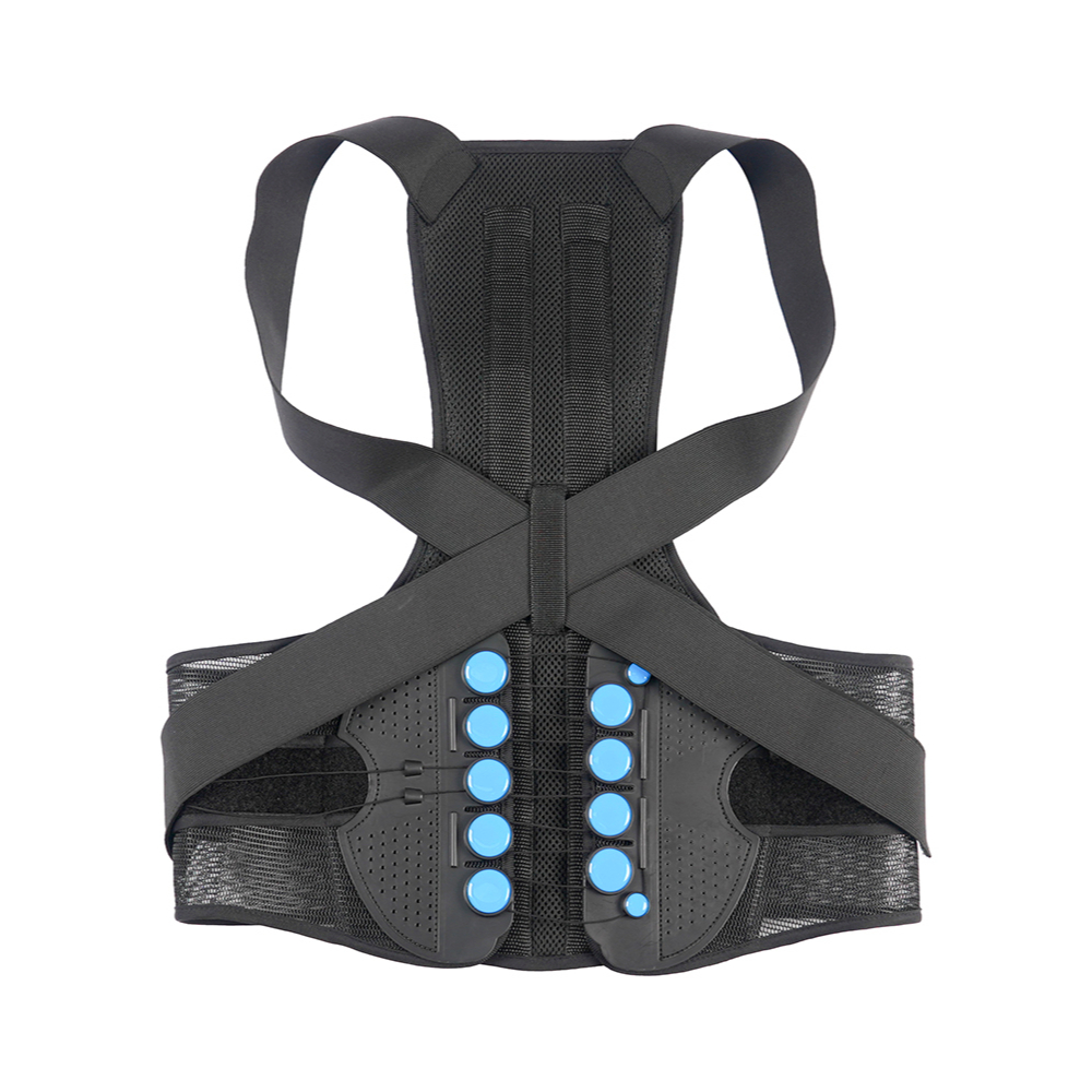 Neoprene Adjustable Back Posture Corrector Clavicle device Shoulder Brace Pain Relief