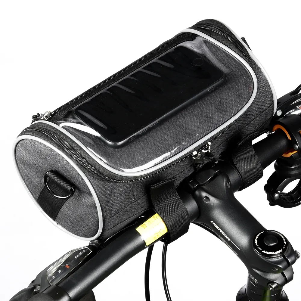 Multi-function Waterproof Bicycle Handlebar Bag Bike Tail Bag Front Bag Riding