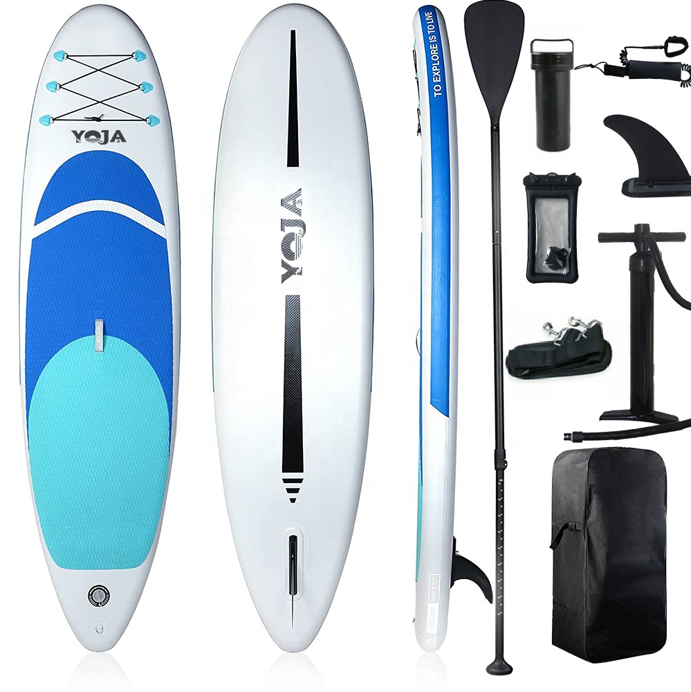 YOJA/OEM Drop Shipping Sup High Quality Inflatable Sup Stand up Paddle Board Standup Paddle Board Bag Accessories Unisex PVC EVA