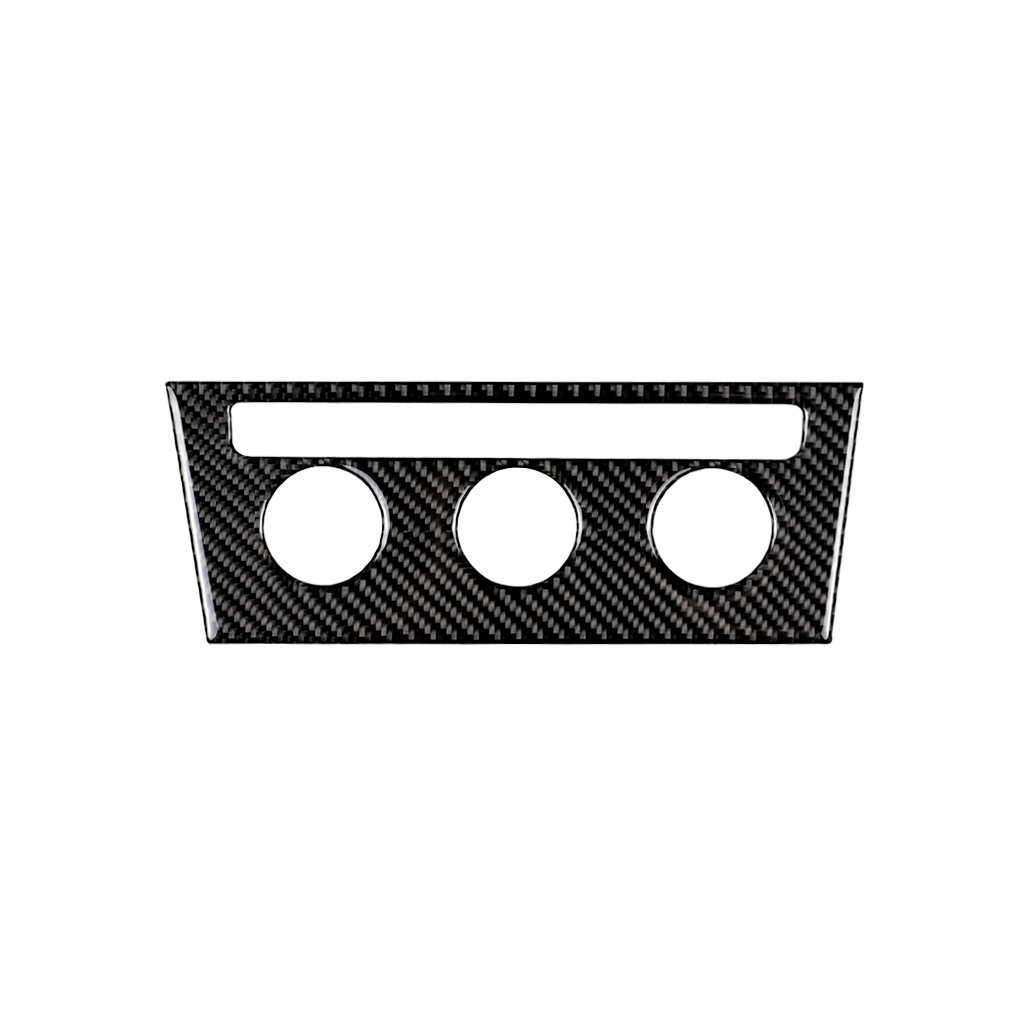 Car carbon fiber refit Rotary decorative sticker for air conditioner is suitable for VW Golf 7 GTI GTE GTD MK7 in 2013-2017year