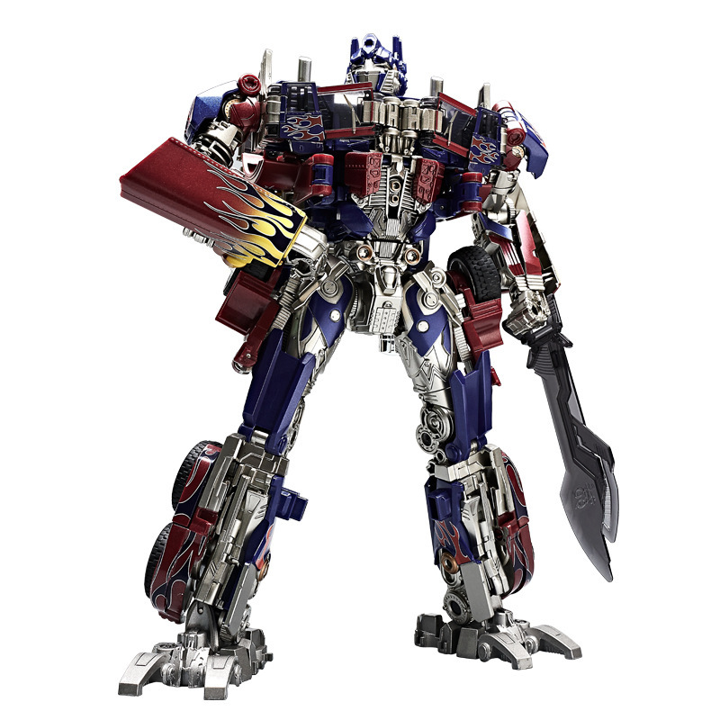 Oversize PVC Action Figure Toy for Boys DIY Assemble Educational Anime Cars & Robots Transformation Kids' Vehicles Toys