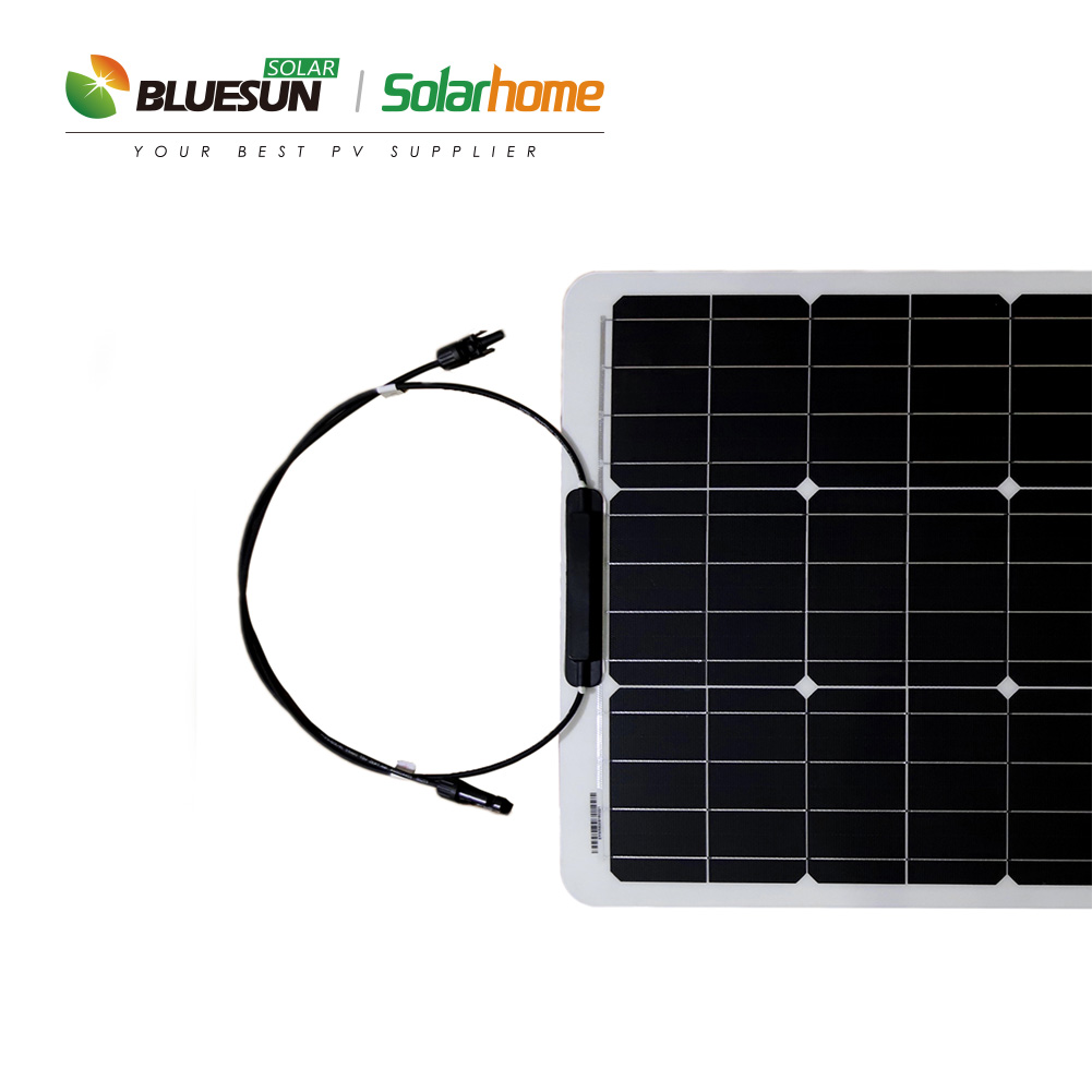 Высокое качество гибкие солнечные панели 40w Гибкая солнечная батарея по оптовочной ценеоп 50 Вт 80 Вт Гибкая панель солнечной батареи из монокристаллического кремния