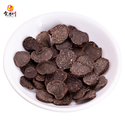Wholesale Sliced Dried Black Truffle Mushroom from Yunnan, China