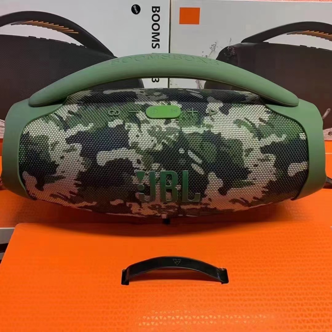 Беспроводной динамик Boombox 3 BT5.0 наружный сабвуфер Partybox высокомощный наружный Бумбокс со светодиодной подсветкой
