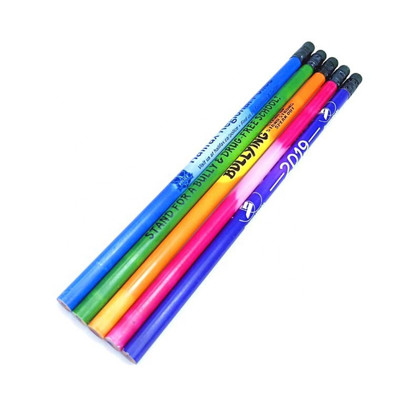hot selling High Quality Promotional Novelty Mood Pencil Heat Activated Temperature Color Changing Pencils With Eraser