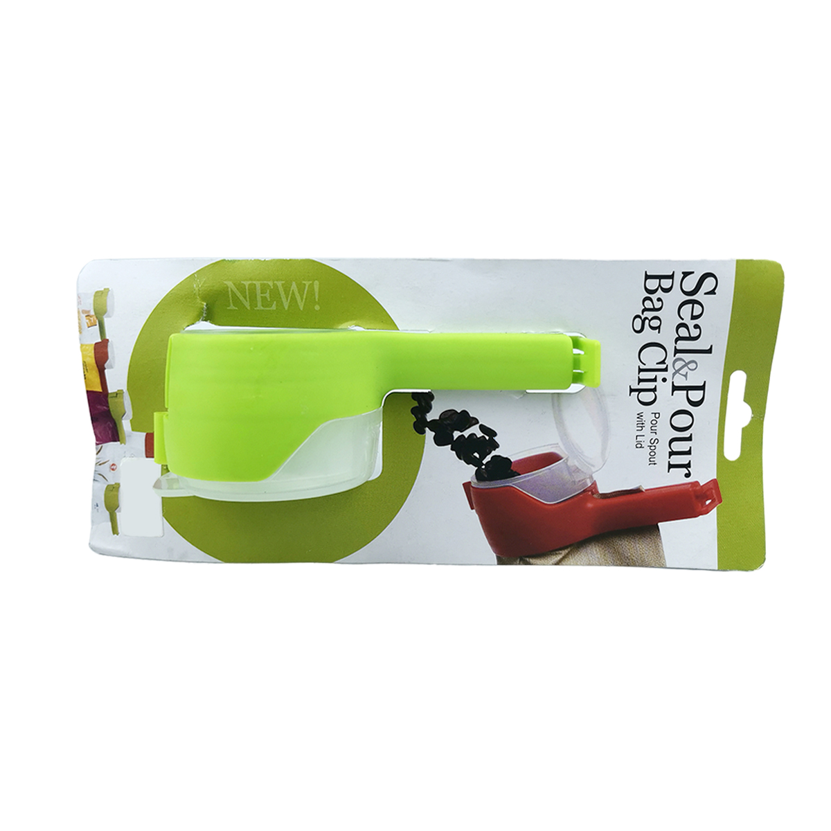 plastic seal pour bag clip for kitchen