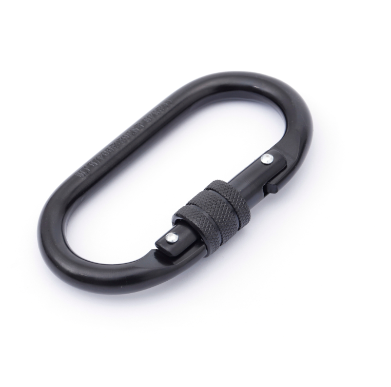 Factory Wholesale Steel Metal Carabiner Snap Hook Fall Protection for Outdoor Climbing & Mountaineering Safety Harness Type