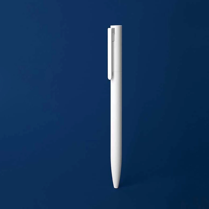 Оригинальная гелевая ручка Xiaomi Mijia 9,5 мм, школьная Ручка для письма, 10 шт./кор. гладкая швейцарская японская чернильная сменная прочная шариковая ручка