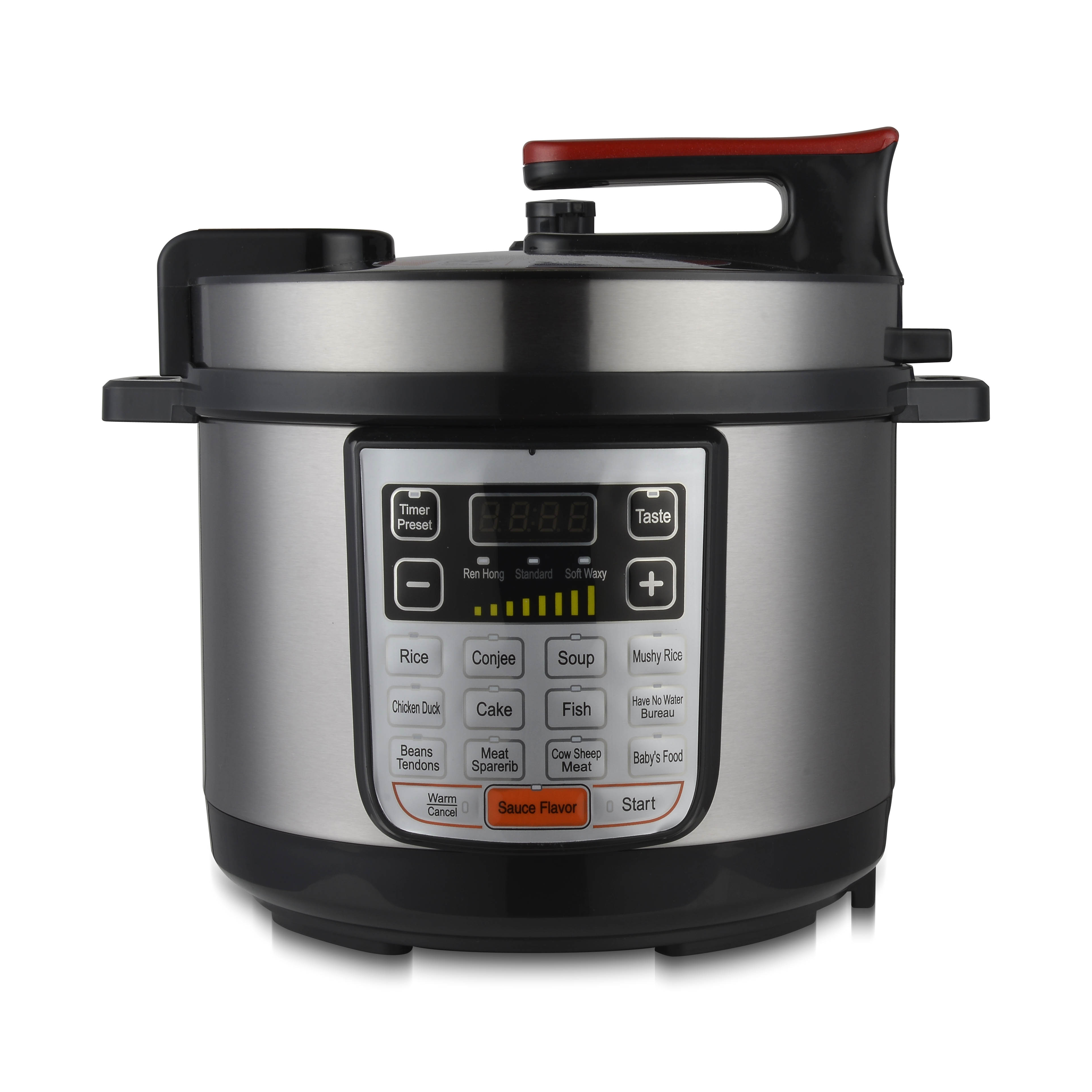 5Litre Stainless steel electric cookware set pressure cooker
