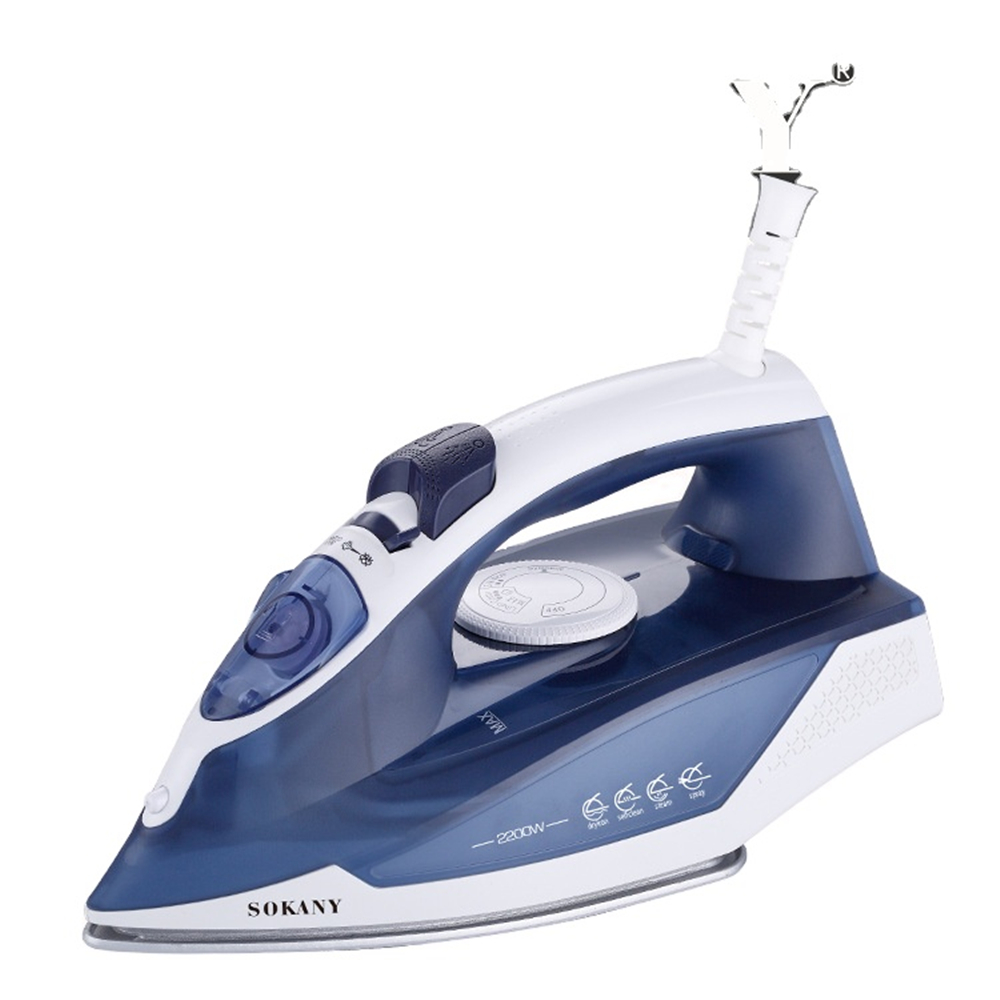 Sokany 2022 Manufacturers Wholesale Household Steam Iron Full - Function Electric Vertical Steam Iron