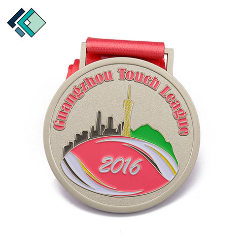 Wholesale Design Your Own Logo Breast Cancer Awareness Pink Ribbon Marathons Run Medal Compression Casting Craft Custom Medal