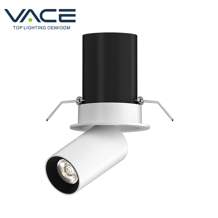 LED Spotlight CE RoHS Commercial Aluminum LED COB 12W 25W Energy Saving Embedded Cabinet Ceiling Spotlight for Showroom Shops