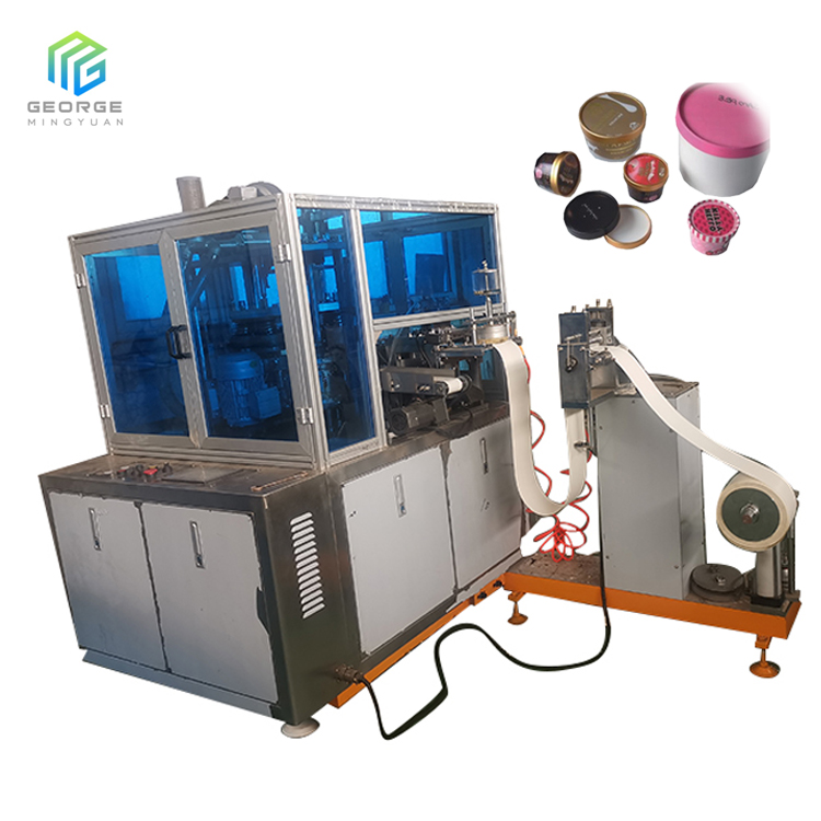 Covering Top Label Milkshakes Machine Coffee Cup Cover Paper Machinery