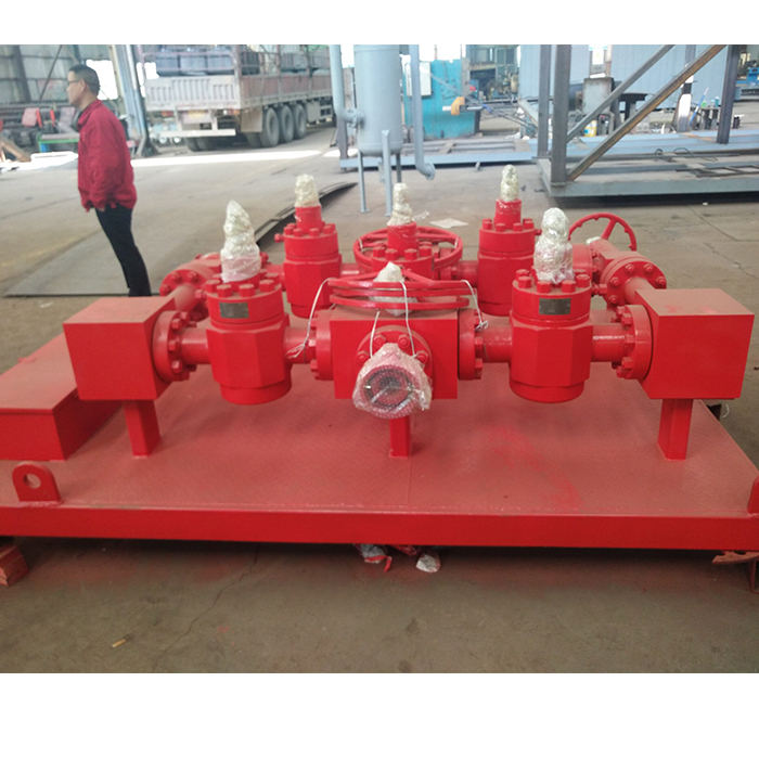 China low price high quality API choke manifold / well test choke manifold