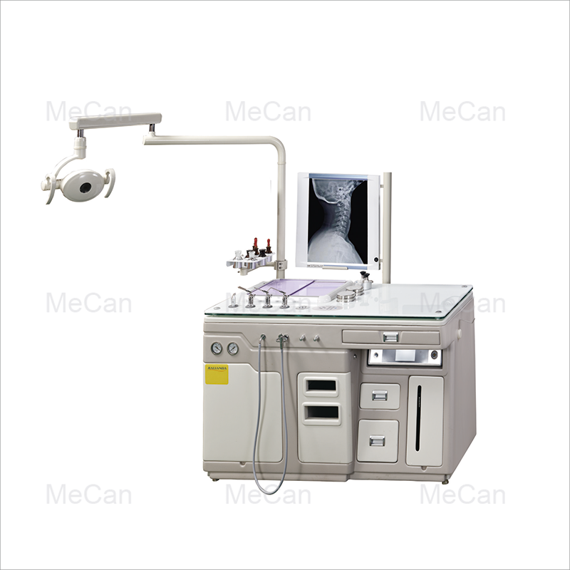 Professional Medical ENT Workstation Unit Table Treatment Unit Table With Film Viewer
