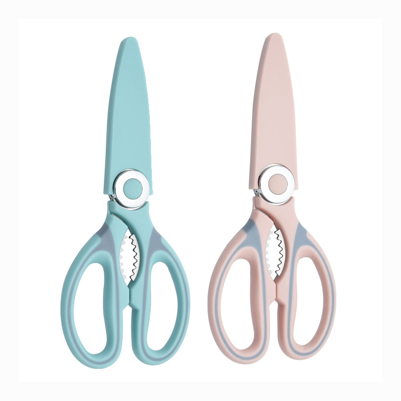Best Selling Multifunction Kitchen Scissors Sharp Kitchen Scissors strong stainless steel
