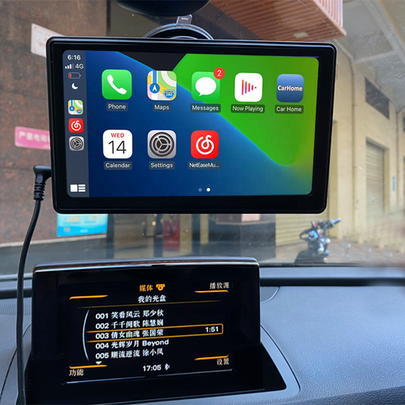 Беспроводной Apple CarPlay Pad автобус внедорожник пикап автомобиль играть экран такси грузовик фургон Мотор велосипед Скутер Android Авто играть планшет