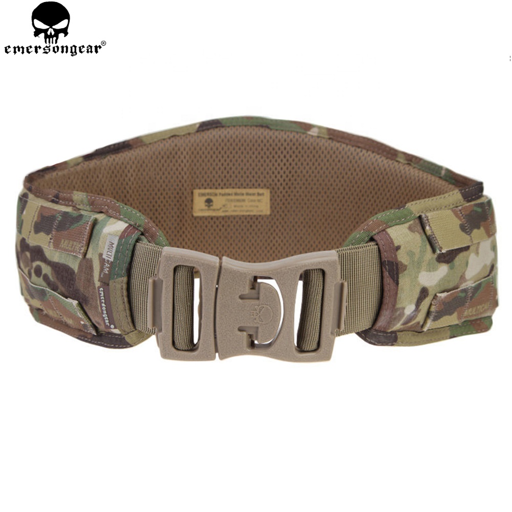 Нейлоновый боевой тактический ремень Emersongear 500D Cordura, мягкий сетчатый пояс, тактический ремень