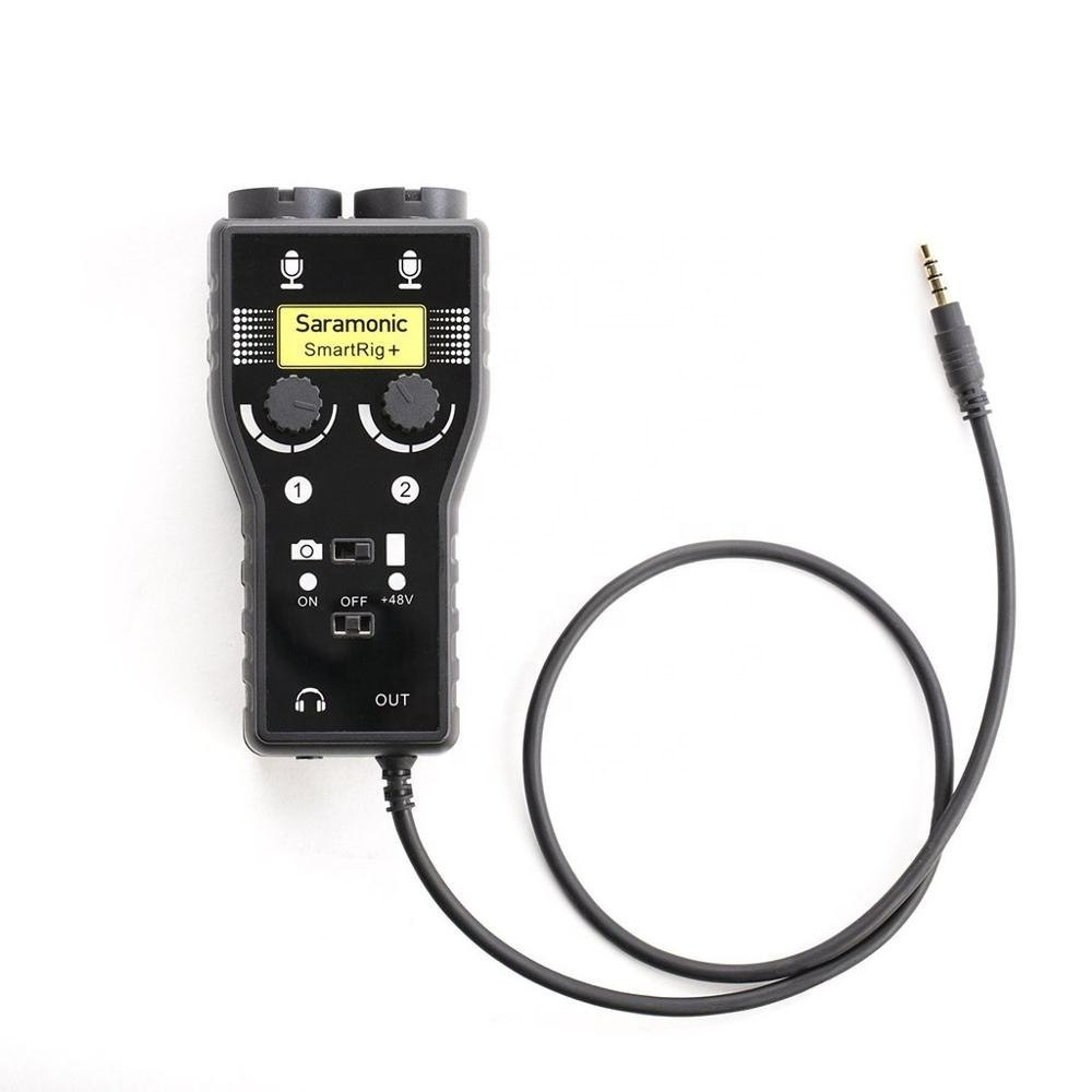 Saramonic SmartRig + 2 канала XLR микрофон аудио смеситель