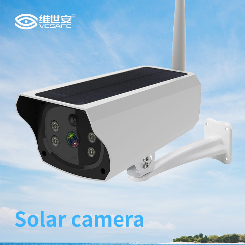 VESAFE продвижение CCTV безопасность Солнечная энергия наружная 1080P WIFI IP камера