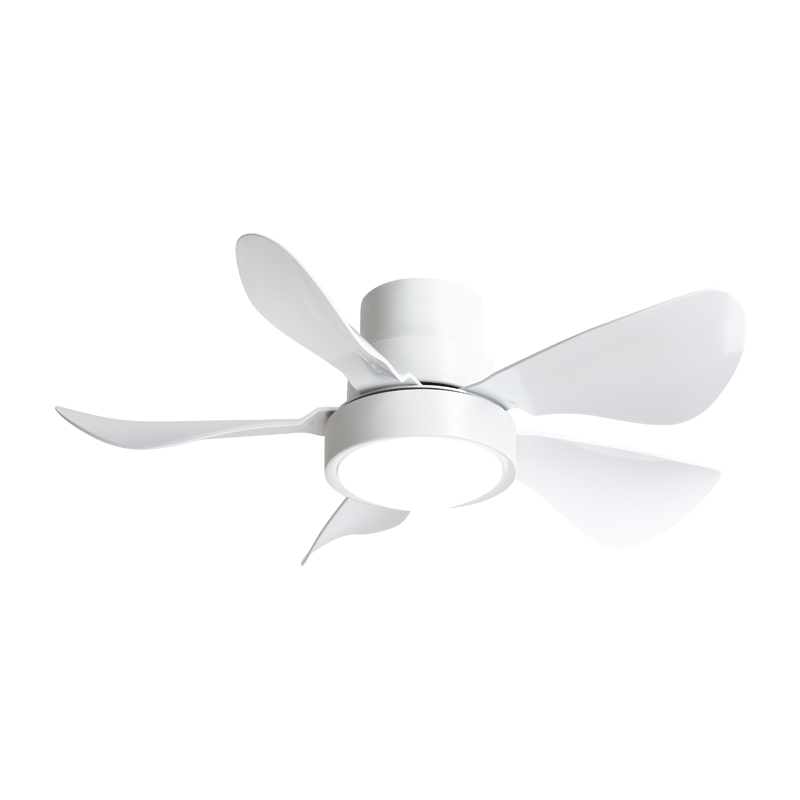 Modern Design 32 inch 5 ABS blade DC motor fan Living Room Bedroom with remote control decorative ceiling fan with light