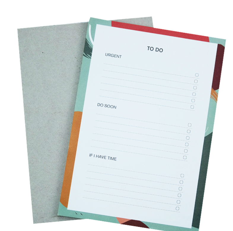 Custom Printed Combined Sticky Notes Neon Flag Strip Memo Pad