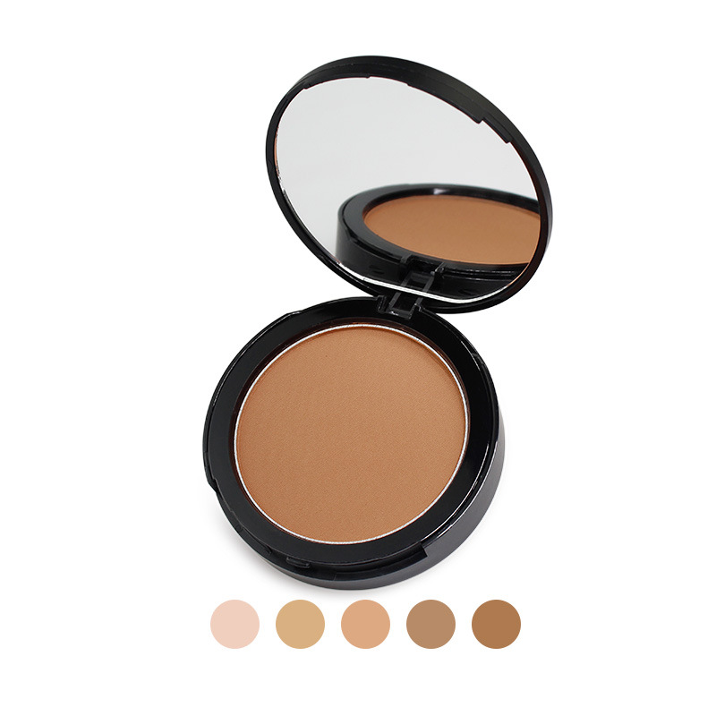 Oem makeup baked vegan make up body face powder private label bronzer