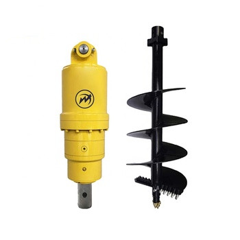 ot Sale WeiXiang Screw Pile Driver Hydraulic Earth Auger For Excavator