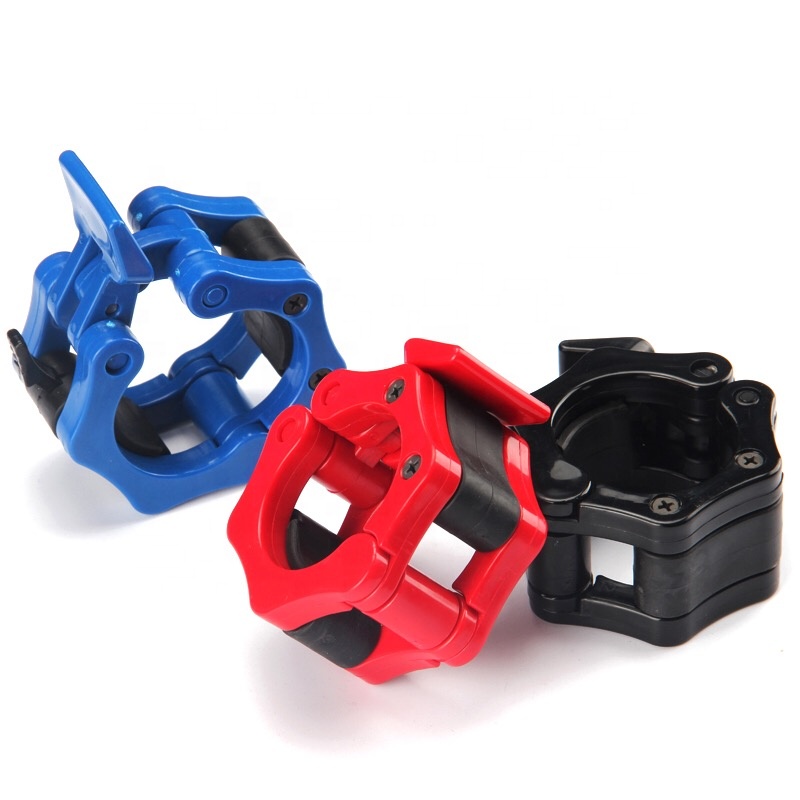 Weight plates cheap Collar weightlifting barbell bar accessories safe Clamp Buckle Collar