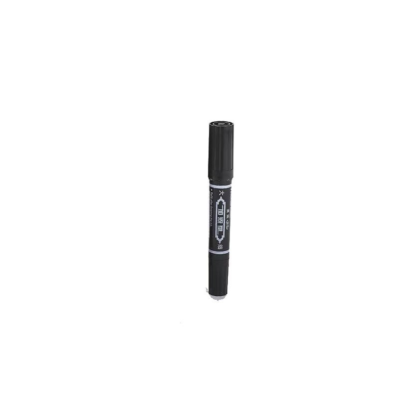 erasable refillable white board marker with the ink cartridge Ballpoint plastic metallic Brush Tip Pen Coloring Art Marker