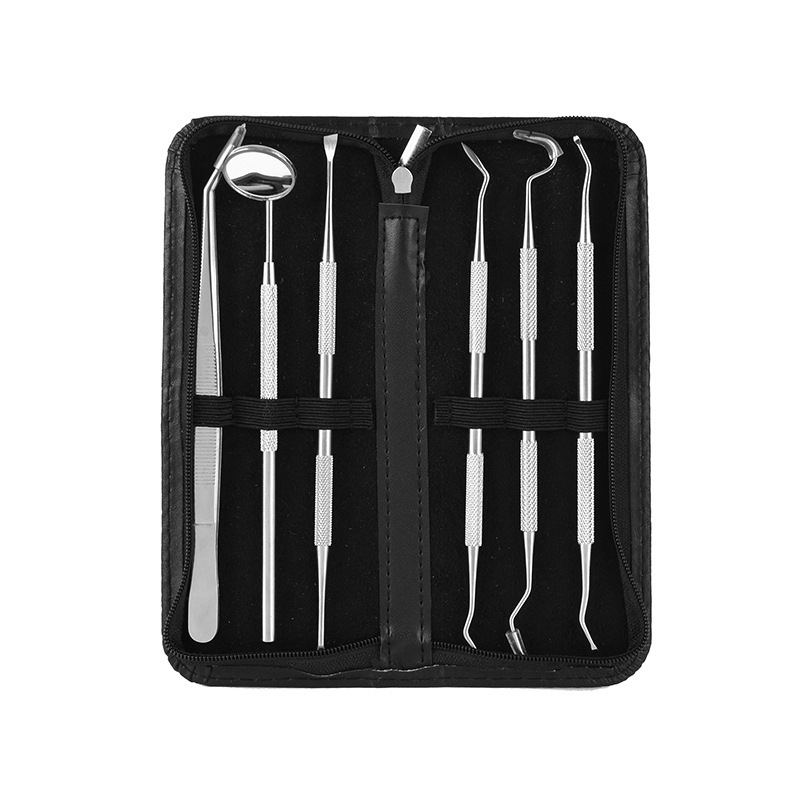 Best Quality 6pcs Dental Examination Set Multi-Purpose Oral Hygiene Equipment for Cleaning & Filling Teeth