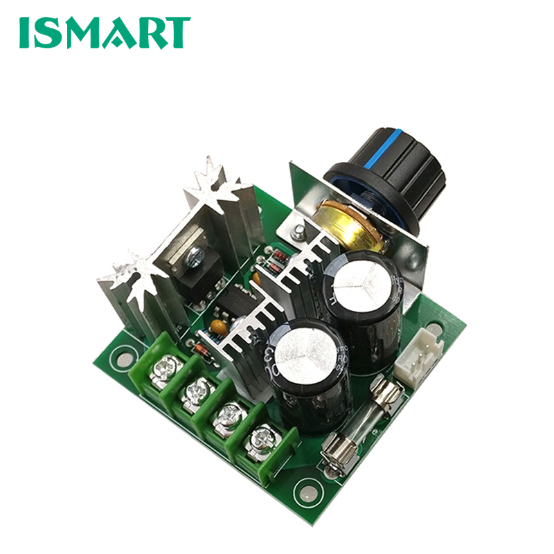 DC 12 V-40 V 10A шим тока переключатель скорости модуль контроллера регулятор диммер 13 кГц Частотный пластик и металл "сделай сам"