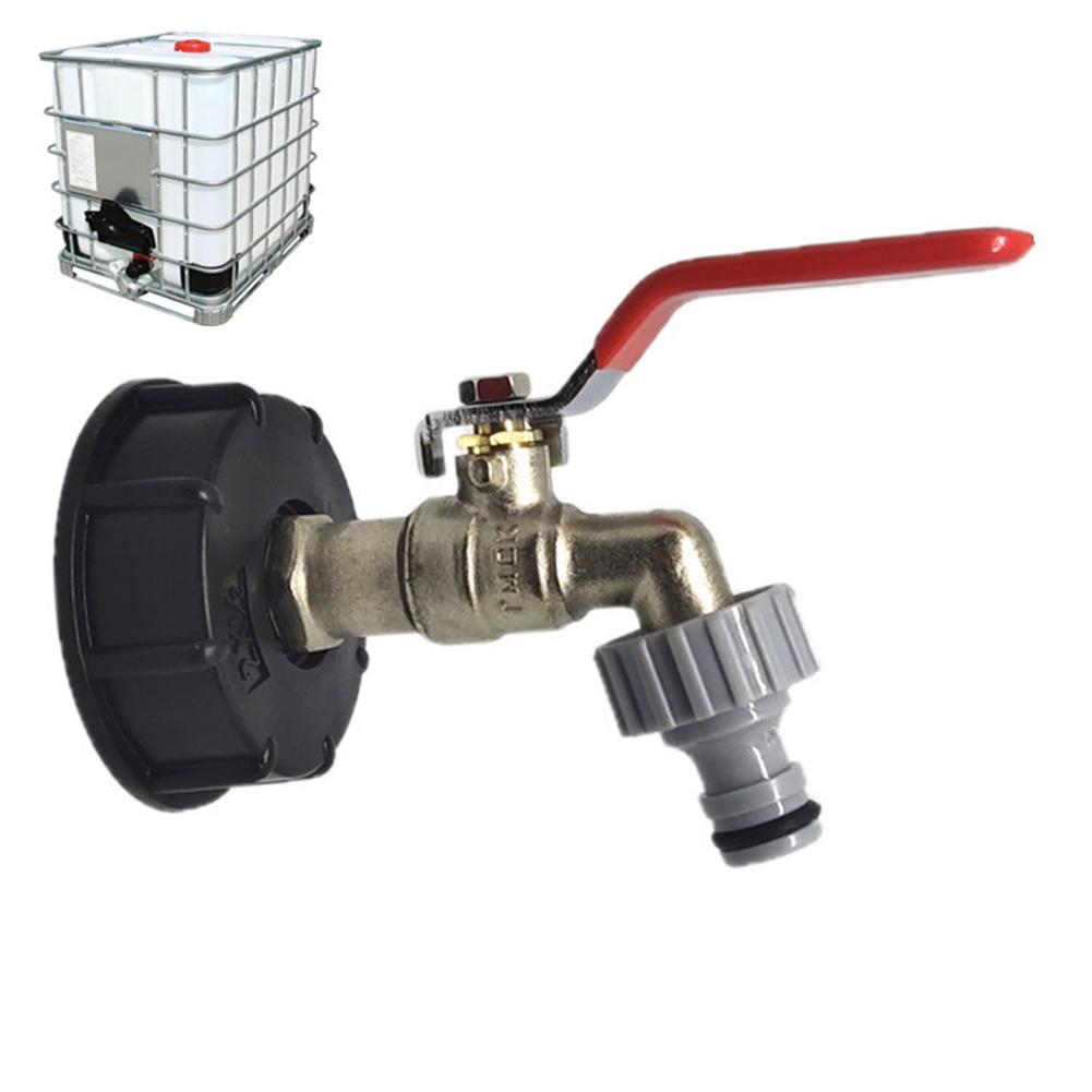 IBC Tote Tank пищевой сливный адаптер 1/2 "Садовый шланг кран водяной бак шланг соединитель Замена Садовые принадлежности